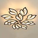 Axyaa Maple Leaf LED Ceiling Lamp - 2025 Nordic Minimalist Chandelier