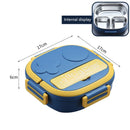 Axyaa Leakproof Children's Lunch Box - Cartoon Design, Portable Bento Box