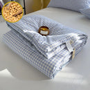 Axyaa Cotton Summer Quilt Nordic Style Comforter - Four Seasons Blanket