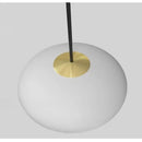 Axyaa Oval Ball Chandelier: Nordic Minimalist High-rise Staircase Lighting