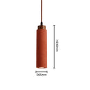 Axyaa Retro Red Stone Industrial Pendant Chandelier