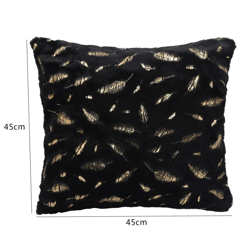 Axyaa Short Fleece Plush Pillowcase - Winter Warm & Cozy 45*45cm