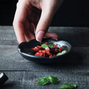Axyaa Ceramic Seasoning Dish Retro Sauce Plate Sushi Bowl Molecular Cuisine Tableware