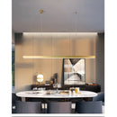Axyaa LED Modern Minimalist Chandelier for Dining Living Bedroom