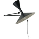 Axyaa Nordic Horn Wall Lamp: Creative Rotatable Wall Light for Modern Living Room