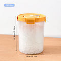 Axyaa Plastic Food Storage Box Handle Sealed Coffee Sugar Container