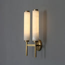 Axyaa Marble Wall Light: Luxury Copper Art Decor for Living Room, Bedroom, Hotel
