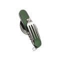 Axyaa 4-in-1 Stainless Steel Pocket Utensil Set for Outdoor Camping
