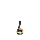 Axyaa LED Pendant Lamp: Adjustable Height Round Hanging Light for Living Room
