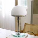 Axyaa Glass LED Desk Lamp | Minimalist Bauhaus Design for Living Room & Bedroom