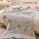 Axyaa Cotton Gauze Bath Towel Shawl & Travel Blanket 80x160cm