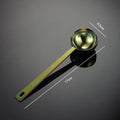 Axyaa Stainless Steel Coffee Food Tea Measuring Spoon Baking Tools 10-15ML Solid Color