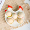 Axyaa Cute Chi Egg Tray Refrigerator Storage Holder