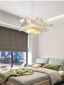 Axyaa Nordic Modern Acrylic Flower Chandelier for Living Dining Room Kitchen Bedroom