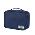 Axyaa Electronics Accessories Organizer Bag: Large Capacity, Waterproof, Portable Storage Solution
