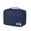 Axyaa Electronics Accessories Organizer Bag: Large Capacity, Waterproof, Portable Storage Solution