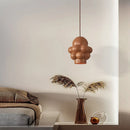 Axyaa French Creamy Wind Chandelier: Elegant LED Pendant Light for Home Decor