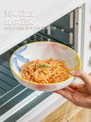 Axyaa 5 Inch Ceramic Bowl Set for Vegetables, Soup, Eggs, Air Fryer, Salad, Noodles