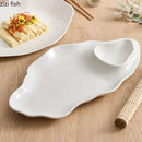 Axyaa Ceramic Salad Dessert Plate Set
