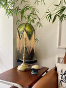 Axyaa Tassel Desk Lamp: Retro Nordic Bedroom Decor & Reading Light