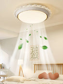 Axyaa Bladeless Fan Light Bedroom Modern Minimalist Ceiling Light