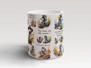 Axyaa Off-Road Bike Lover Mug: Ceramic Tea Cup for Friends, Birthday Gift