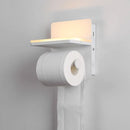 Axya USB Wall Lamp Toilet Paper Holder for Bathroom and Balcony