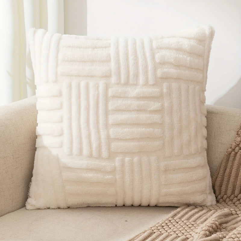 Bohemian Snowflake Velvet Pillow Cover - Axyaa Brand Sofisticated Living Room Decor