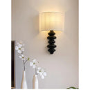 Axyaa Spiral Solid Wood Wall Lamp for Living Room, Study, Bedroom, Corridor