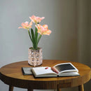 Axyaa Dimmable Daffodil Flower Crystal Lamp - Romantic Living Room Decor