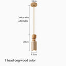 Axyaa Natural Stone Pendant Lights - Modern LED Chandeliers