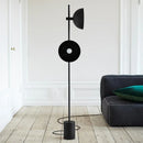 Axyaa Modern Black Floor Lamp with Adjustable Arms for Living Room and Bedroom