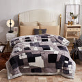 Axyaa Double Sided Warm Raschel Blanket for Winter - High End Soft & Cozy Weighted Comforter