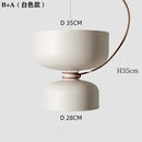 Axyaa Nordic Designer Chandelier Iron Lampshade LED Pendant for Home Decor