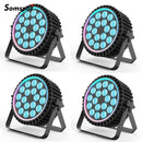 Axyaa RGBW LED Par Lights for Stage, Concert, Wedding, Bar - 4PCS