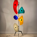 Axyaa Orbital Floor Lamp: Stylish Acrylic Shade, Modern Design for Living Room, Bedroom & Office