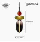 Axyaa Modern Designer Glass Chandelier for Living & Dining Decor