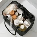 Axyaa Mesh Cosmetic Travel Organizer with Drain Basket & Carry Handle