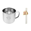 Axyaa Kids Stainless Steel 300ML Drinking Cup with Handle