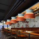 Axyaa Macaron Acrylic Pendant Light: High Quality, Colorful, Minimalist Chandelier for Living Room