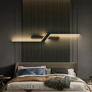 Axyaa LED Strip Wall Sconce Remote Control Bedroom Living Room Home Decor