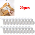 Axyaa Cascading Hanger Hooks Closet Connector Space Saving Organizer Clips