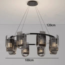 Axyaa Modern LED Pendant Chandeliers for Living Room and Bedroom Lighting