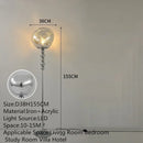 Axyaa Contemporary LED Floor Lamp for Luxury Living Spaces