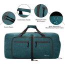 Axyaa Foldable Duffle Bag with Shoes Compartment - Waterproof & Tear Resistant