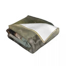 Axyaa Boar Hunting Throw Blanket: Warm Winter Bed Plaid for Stylish Decor