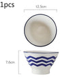 Axyaa Four Season Bamboo Hat High Bowl Tableware, Noodles Bowl