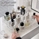 Axyaa Acrylic Perfume Organizer Nail Polish Display Stand with Large Capacity