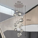 Axyaa Modern LED Chandelier Pendant Light Ceiling Lamp for Stylish Indoor Dining Room