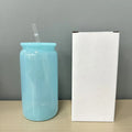 Axyaa Colorful Plastic Cup Lid Set for Can Shaped Iced Coffee & Juice Mugs